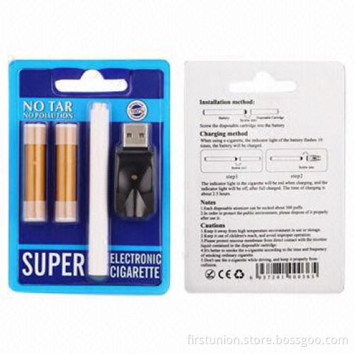 Low-resistance Can Recharge Cheap Disposable Atomizer E-cigarettes, OEM/ODM Orders Welcomed